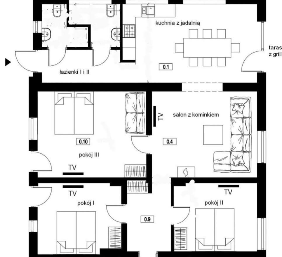 Apartament Pod Bukowym Lasem Meszna Экстерьер фото